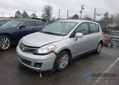 2012 Nissan Versa 1.8 S из США, поврежденный, VIN 3N1BC1CP5CK244080